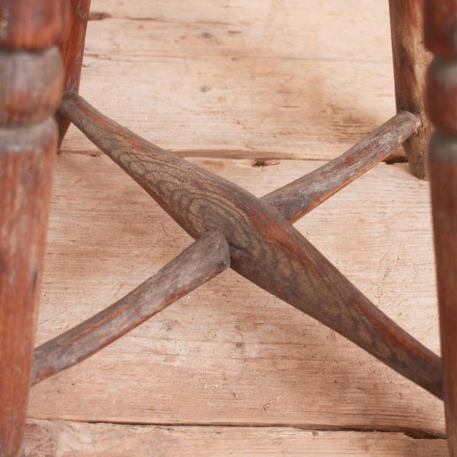Rustic Wooden Milking Stool For Sale - Image 5 of 6
