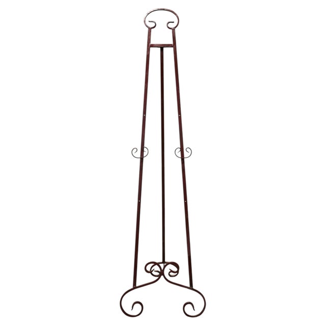 Folding Wire Work Picture Easel Display, 1970 For Sale - Image 8 of 8