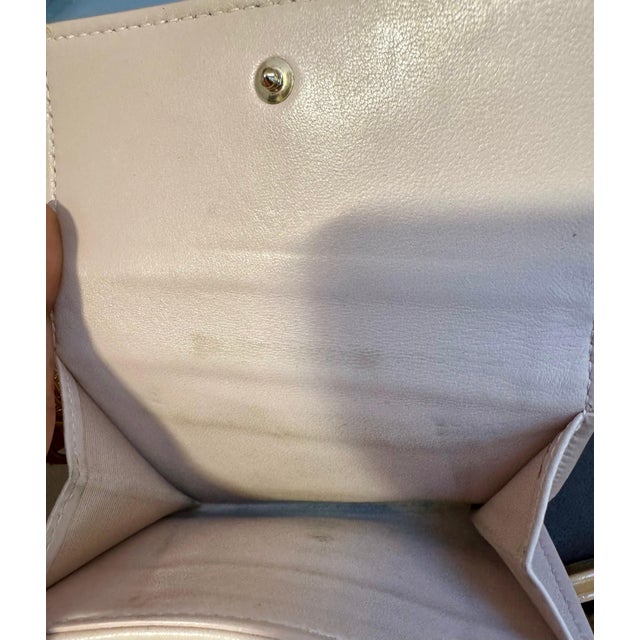 Christian Dior lady Dior Mini wallet, Cream / Beige For Sale - Image 18 of 18