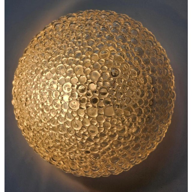 Metal Mid-Century Bubble Flush Mount, Limburg, Germany, 1970s For Sale - Image 7 of 17