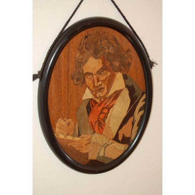 Wood Wood Medallions, Set of 2 For Sale - Image 7 of 9