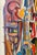 Contemporary David Atkins "The Flame" Oil on Canvas For Sale - Image 3 of 10