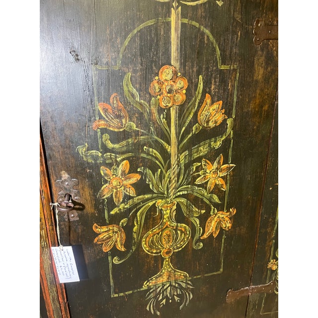 Wood Late 19th Century Bavarian Pine Armoire For Sale - Image 7 of 8