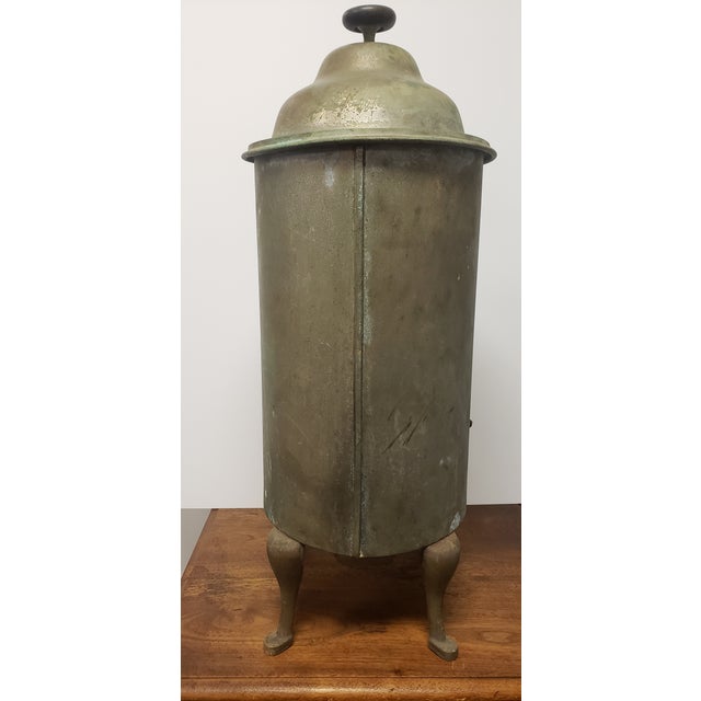 Large Antique Copper Coffee Shop Kettle Urn by H. H. Storch Brooklyn NY