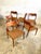 Set of 4 Niels Moller Model 71 Chairs and 2 Model 55. Stamped. Armchairs are 21.5wide. Original seats.
