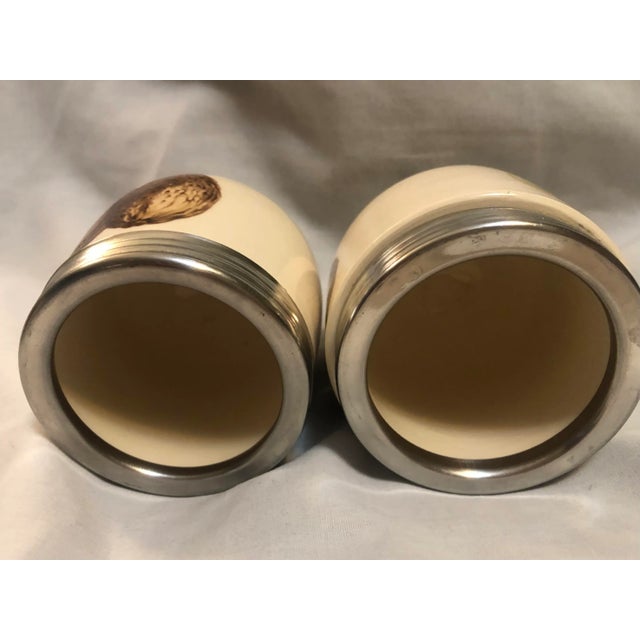 English Vintage English Egg Coddlers- Set of 2 For Sale - Image 3 of 6