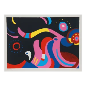 Flamboyant, Kyohei Inukai (aka Earle Goodenow) Screen Print