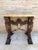 19th Century Console Carved Table Renaissance with Beige Marble Top For Sale - Image 16 of 18