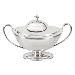 George III Silver Tureen by William Bennett for Birchall and Hayne, 1808 For Sale