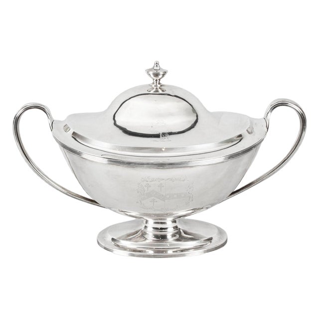 George III Silver Tureen by William Bennett for Birchall and Hayne, 1808 For Sale