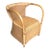 1970s Rattan Lounge Chair For Sale