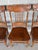 Late 20th Century Tom Seely Oak Press Back Dining Chairs - Set of 4 For Sale - Image 5 of 13