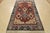 Tribal Heriz Rug 5’10” X 9’1” Red Wool Vintage Tribal Hand-Knotted Oriental Carpet For Sale - Image 3 of 15