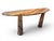 Striking Italian console table crafted entirely from granite during the 1980s. Characterized by its clean architectural...