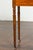 English 1820s Walnut Side Table with Single Drawer, Turned Legs and Casters For Sale - Image 10 of 12