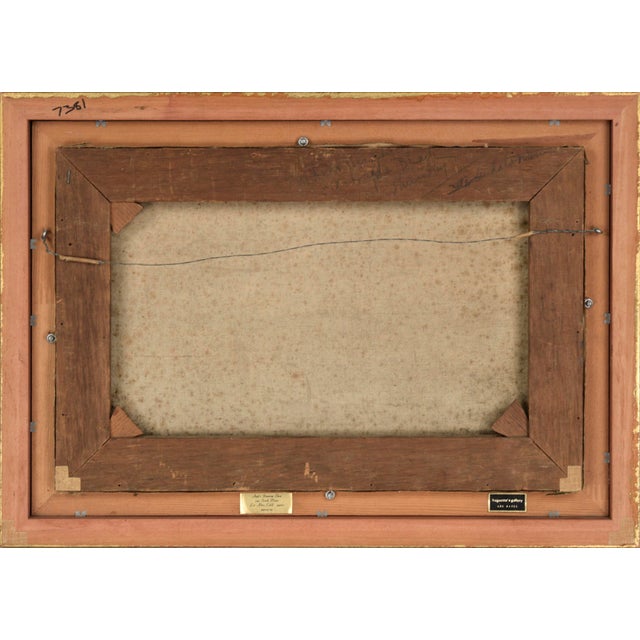 Early 20th Century Original Paining Stormy Seascape For Sale - Image 11 of 11