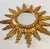 Gold Large Vintage Wall Mirror in Sunburst Finish, 1960s For Sale - Image 8 of 11