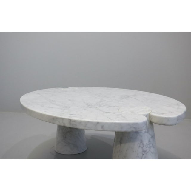 Vintage Carrara Coffee Table by Angelo Mangiarotti, 1975 For Sale - Image 16 of 18