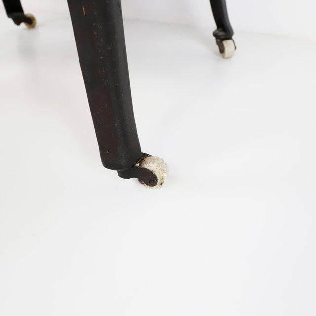 Wood Rare Wood, Steel & Glass Medical, Dr's Cabinet. Circa 1900s For Sale - Image 7 of 17