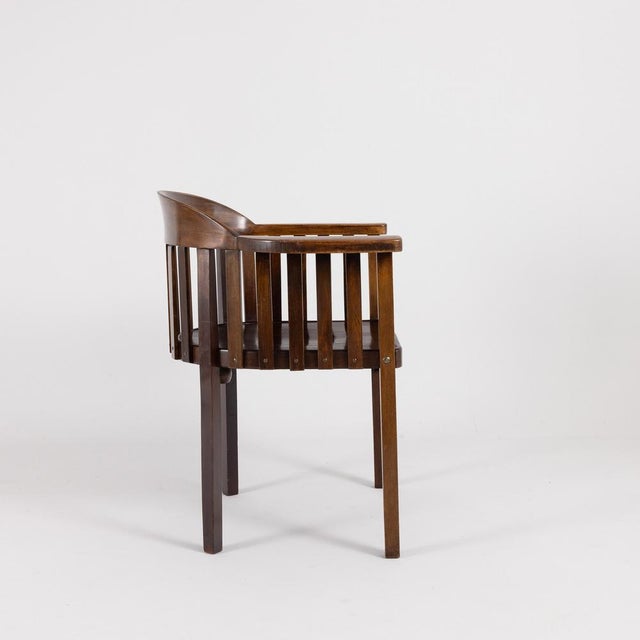 Model 701/2F Elephant Armchair by Josef Hoffmann for J+J Kohn Vienna, 1890s For Sale - Image 3 of 9