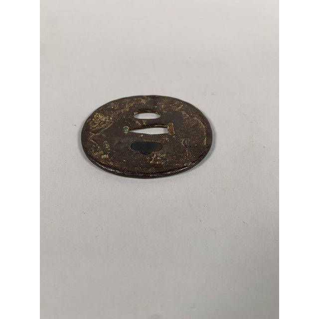 Asian Tsuba Maru-gata Edo period (1603-1868) Japan For Sale - Image 3 of 7