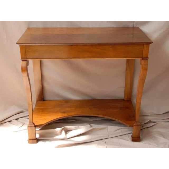 Antique French Console Table, 1830s For Sale - Image 9 of 9