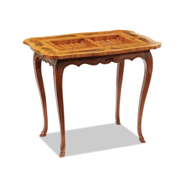 Rococo Play Table in Walnut, 1750s For Sale - Image 6 of 6