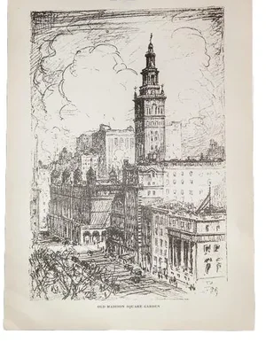 Old Madison Square Garden Print
