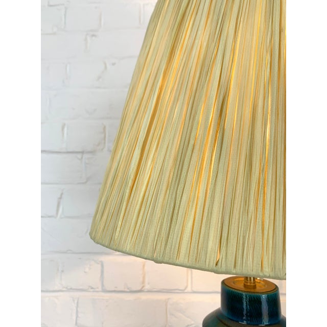 1970s Tall Ceramic Table Lamp from Nymølle Pottery, Denmark, 1960s For Sale - Image 5 of 14