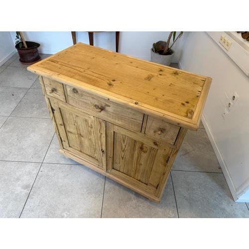 Brown Antique Gründerzeit Sideboard in Wood For Sale - Image 8 of 15