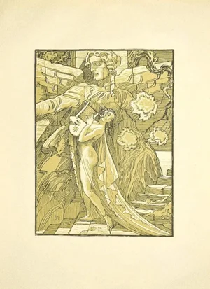 Ferdinand Bac - the Sensual Musician - Original Lithograph by Ferdinand Bac - 1922