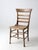 Early 20th Century Antique Painted Country Ladder Back Chair For Sale - Image 5 of 16