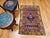 19th Century Handwoven Anatolian Village Area Rug, Wool, Red & Navy, 3' x 5' For Sale - Image 9 of 18