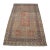 1960s Small Turkish Area Rug for Living Room, Boho Home Decor For Sale