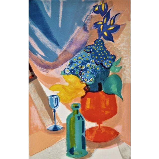 Georges Lambert, Nature Morte a la Bouteille ((Still Life with Bottle), Circa 1975 For Sale In San Francisco - Image 6 of 6
