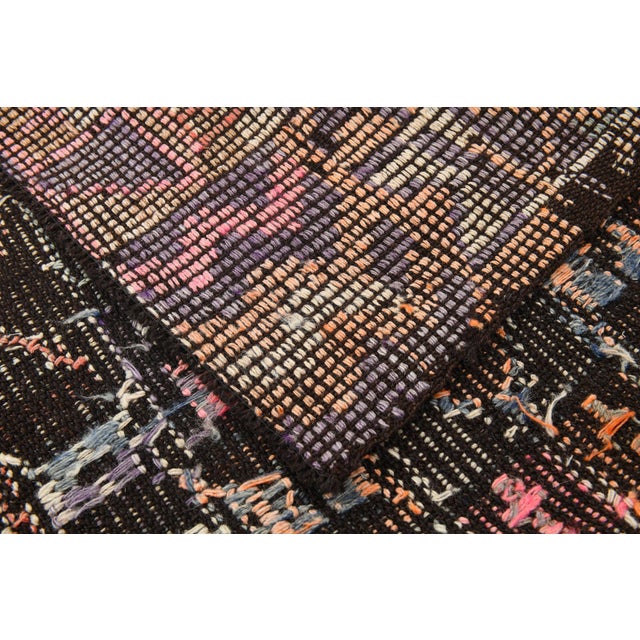 Vintage Turkish Kilim Rug For Sale - Image 9 of 11