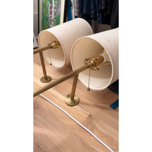 Contemporary Lostine Gustav Wall Sconces – Pair – Excellent Condition For Sale - Image 3 of 4