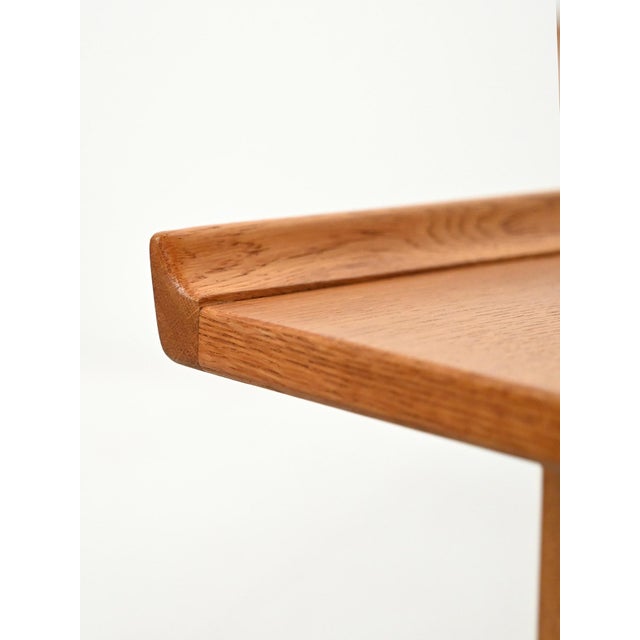 Oak Novett Bench by Erik Wørts, 1960s For Sale - Image 9 of 12