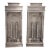 Chapman & Myers Polished Nickel Linear Wall Lanterns- A Pair For Sale