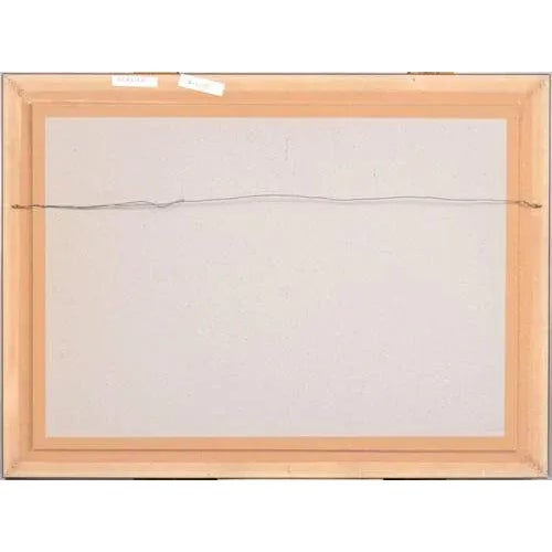 Modern Eduards Kalnins, Landscape with Boats, Oil on Board, 20th Century For Sale - Image 3 of 4