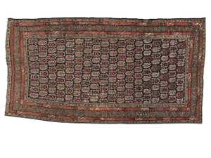 Early 20th Century Antique Bakhshaish Rug - 5′6″ × 10′2″