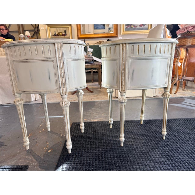 20th Century French Vintage Side Tables For Sale - Image 4 of 7