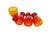 Postmodern Juice Set from Barbara Glassworks, Poland, 1970s, Set of 4 For Sale - Image 6 of 10