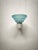 1980s Light Blue Glass Wall Lamp from Leucos, 1980s For Sale - Image 5 of 8