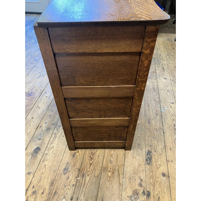 American Early 1900s Solid Wood Dresser - 4 Drawers - Farmhouse Storage For Sale - Image 3 of 17