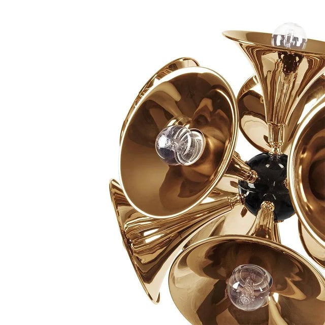 The embodiment of the most famous wind instrument of them all, Botti mid-century table lamp was inspired by a classic...