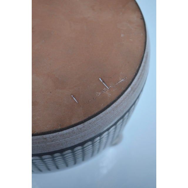 Handled Ceramic Bowl by Émile Masson, France, 1960s For Sale - Image 5 of 11