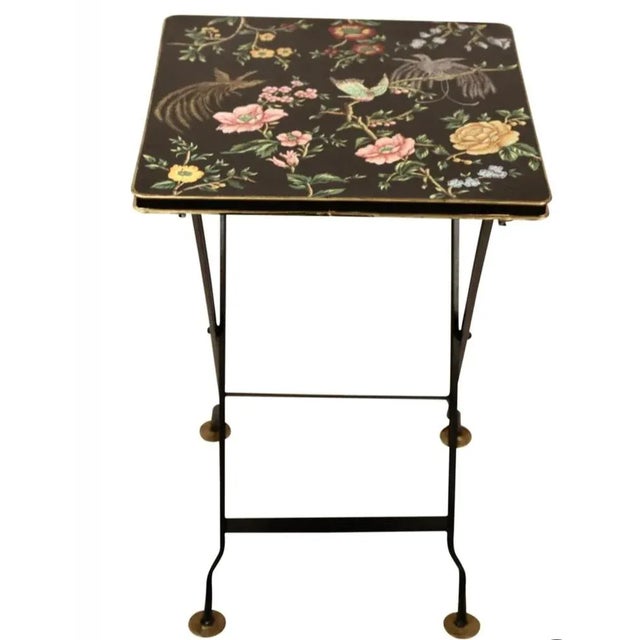 Folding Lyra Table by Gand & C interiors For Sale - Image 6 of 6