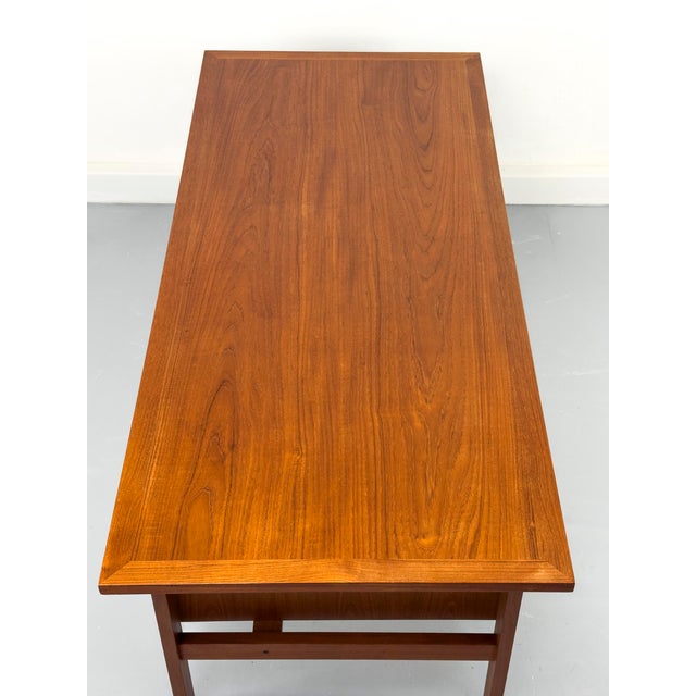 Mid-Century Modern Teak Desk by Svend Åge Madsen for Sigurd Hansen, 1960s For Sale - Image 15 of 18