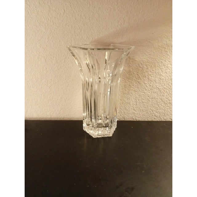 EXQUISITE Marquis By Waterford 9" Rainfall Flared Crystal Vase Made in Germany. Add a touch of elegance to your home decor...